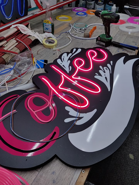 How much does it cost to repair a led neon sign ?