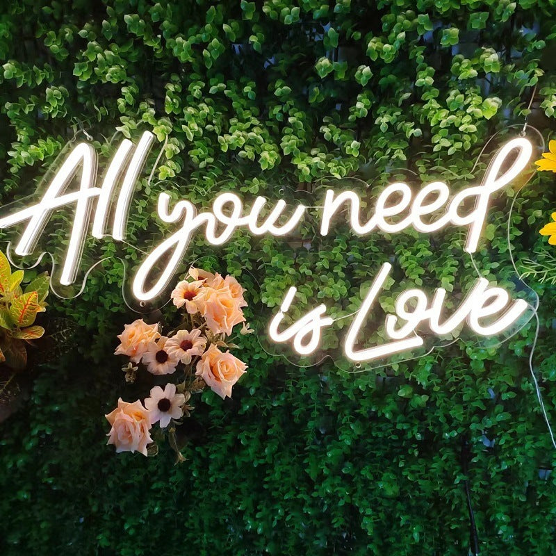 All you need neon signs