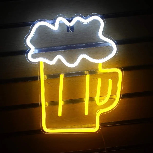 Beer Glass Neon Signs