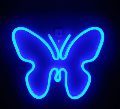 Butterfly neon light