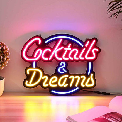 Cocktail Neon Sign