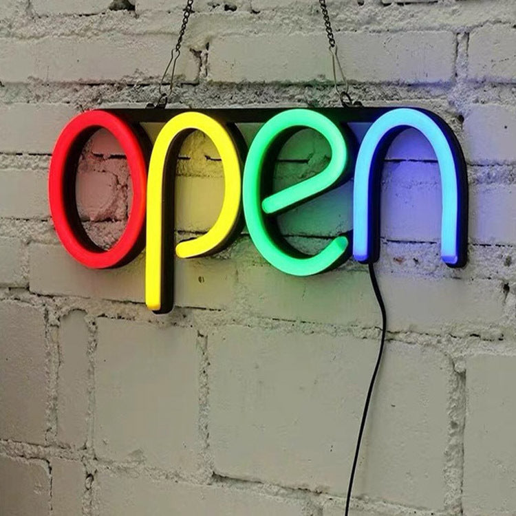 Custom Open neon signs