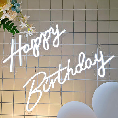 Happy Birthday Neon Signs