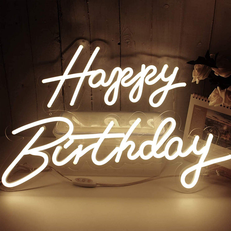 Happy Birthday Neon Signs