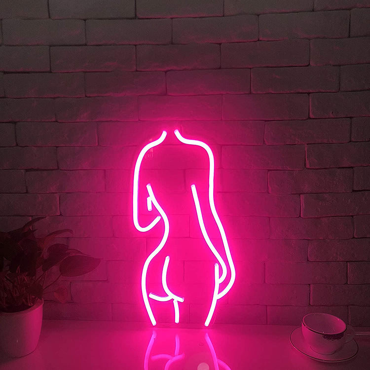 Model Back Neon Signs Light