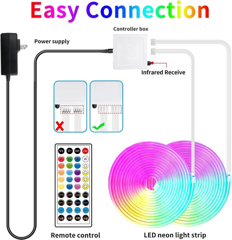 Remote Contrl Led Neon Light Strip