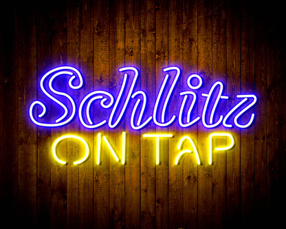 Schlitz On Tap Led Neon Light