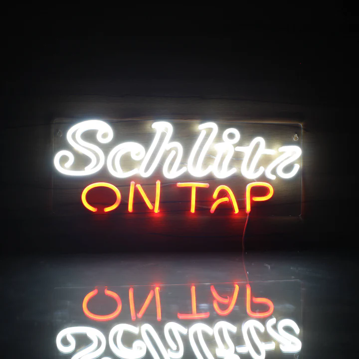 Schlitz On Tap Neon Light