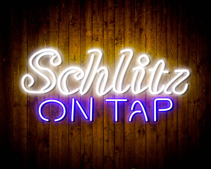 Schlitz On Tap Neon Sign