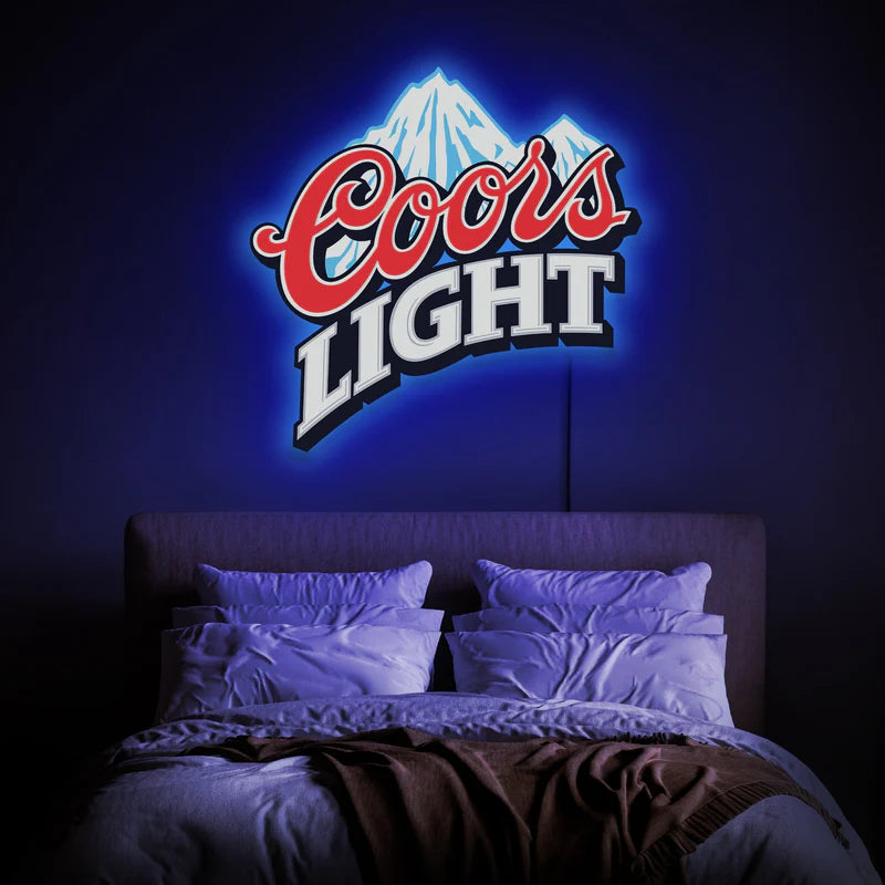 antique coors light neon signs