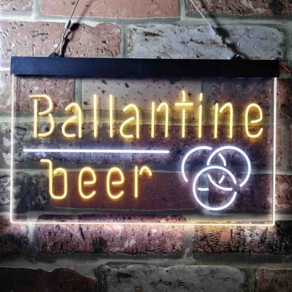 ballantine beer neon sign