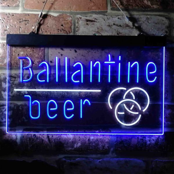 ballantine beer neon sign light