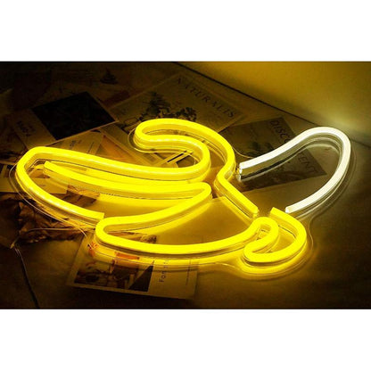 banana neon lights