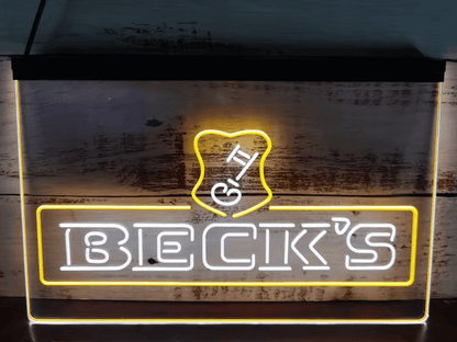 becks beer led neon signs