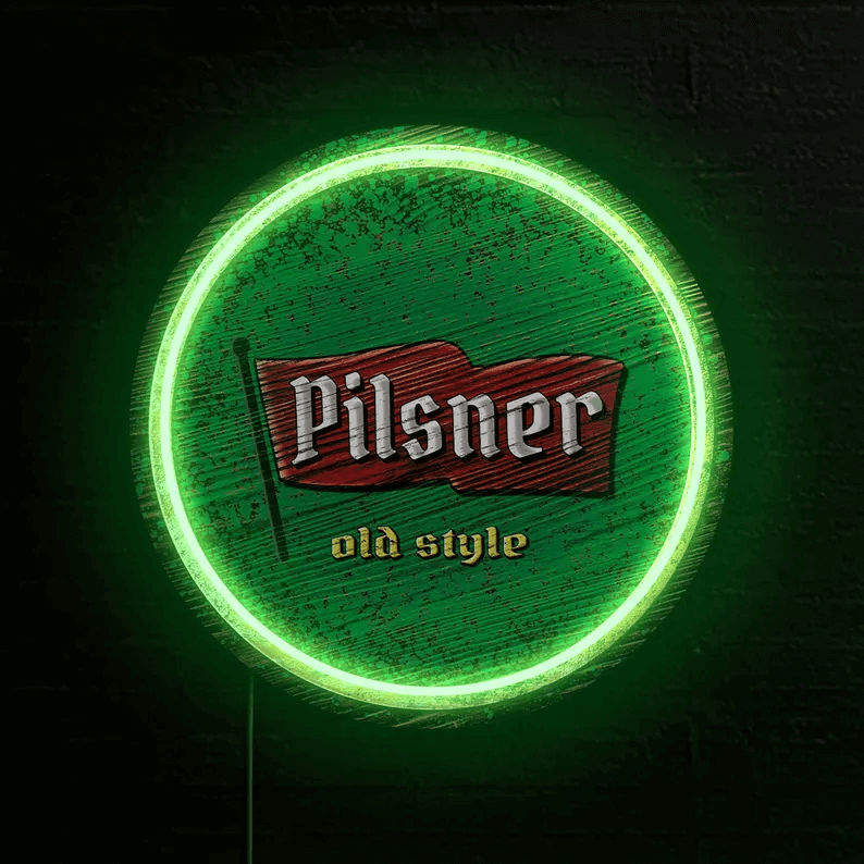 beer brand neon sign lights