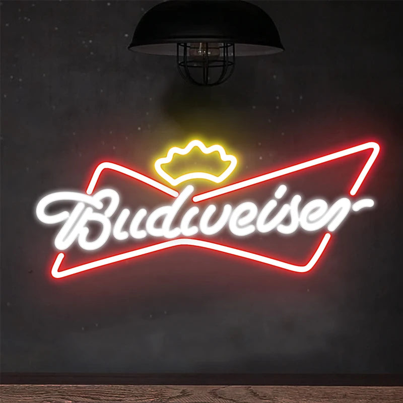 budweiser neon signs