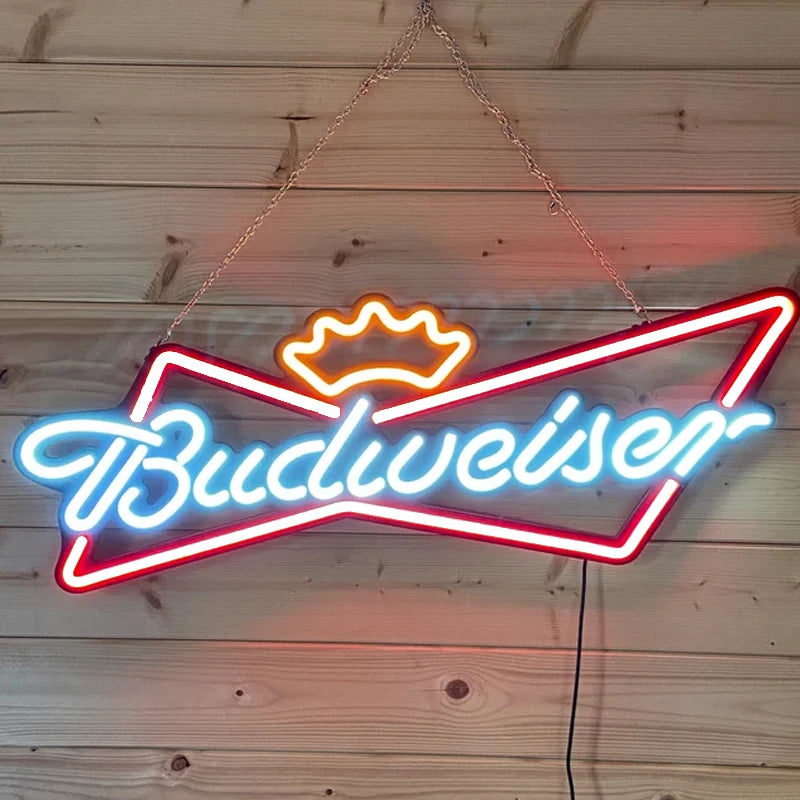 budweiser neon beer signs