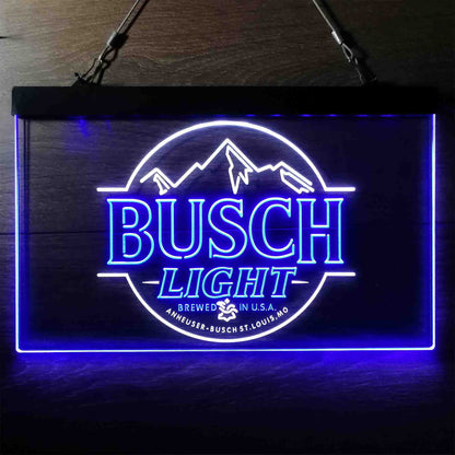 busch light led neon sign