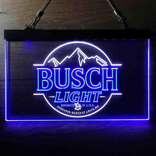 busch light led neon sign