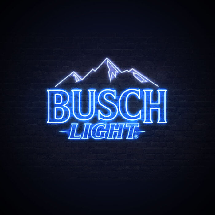 busch light led neon signs