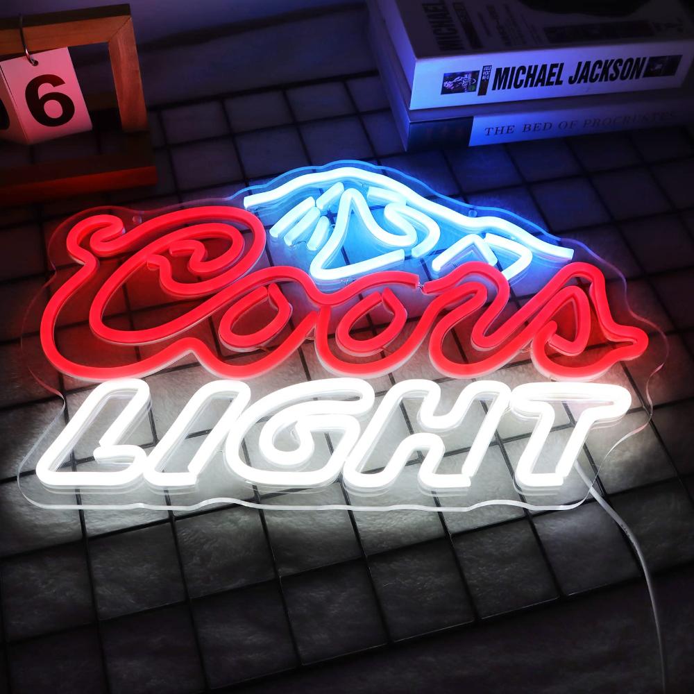 coors light led neon sign