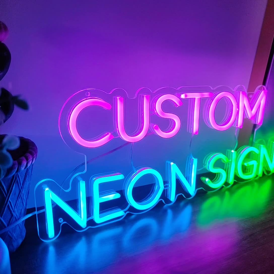 custom neon sign