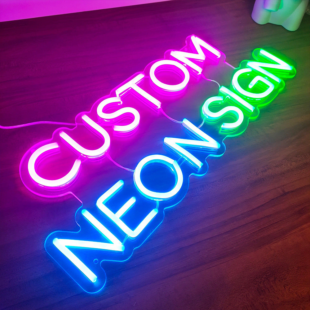 custom neon sign