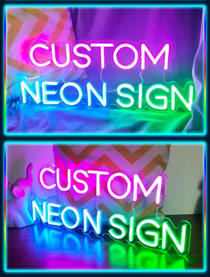 custom neon sign