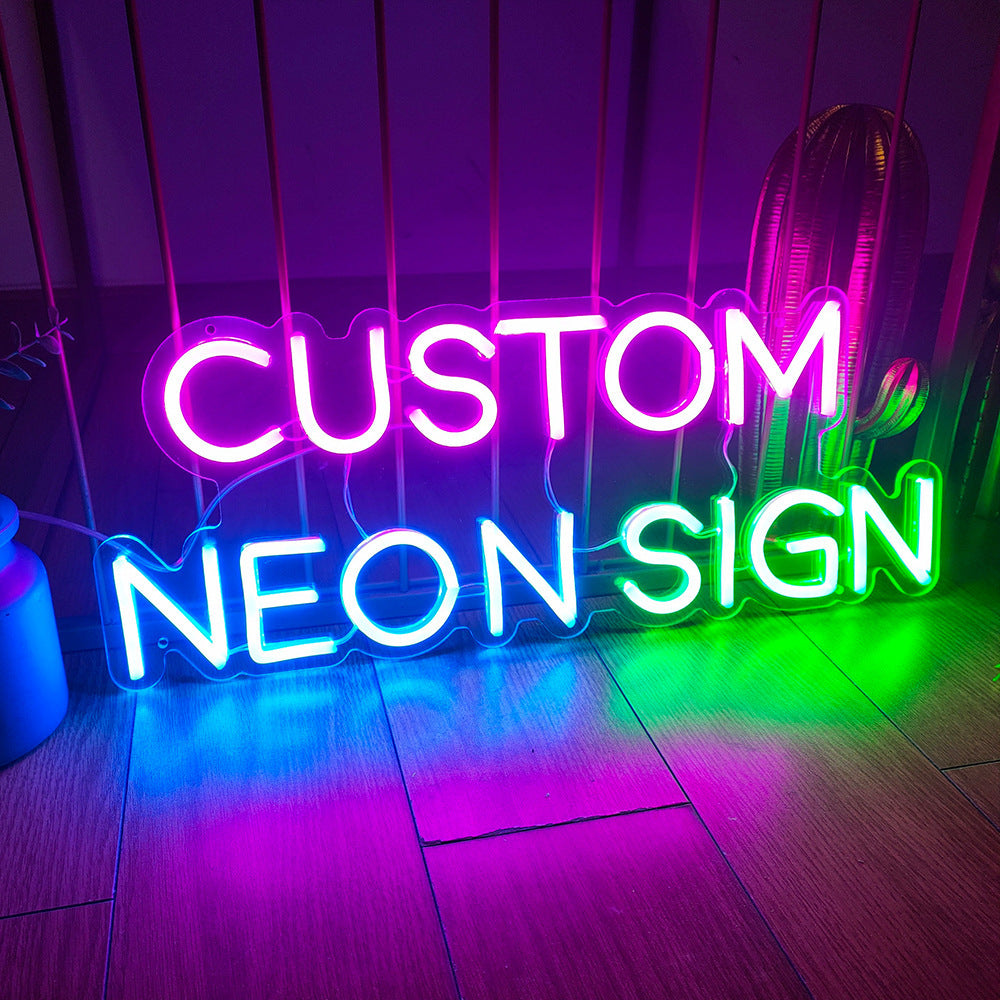 custom neon sign