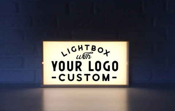 Custom Led Light Boxes Signs