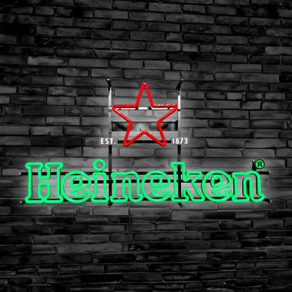 heineken beer neon sign