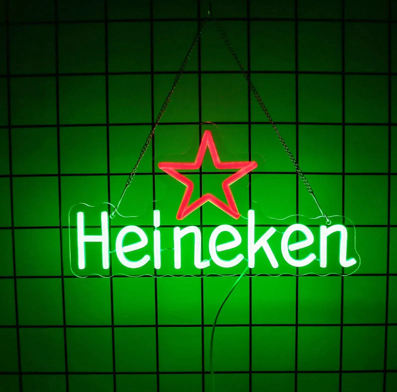 heineken beer neon signs