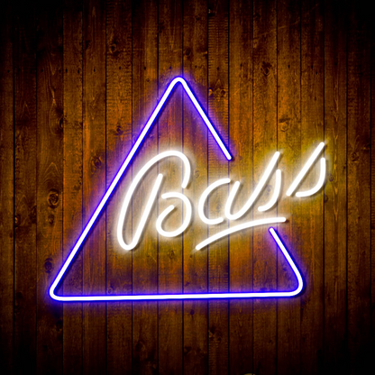 led bass neon signs