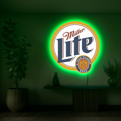 lite beer neon light