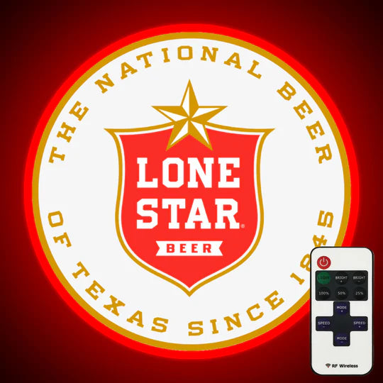 lone star beer neon sign