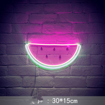 watermelon neon sign