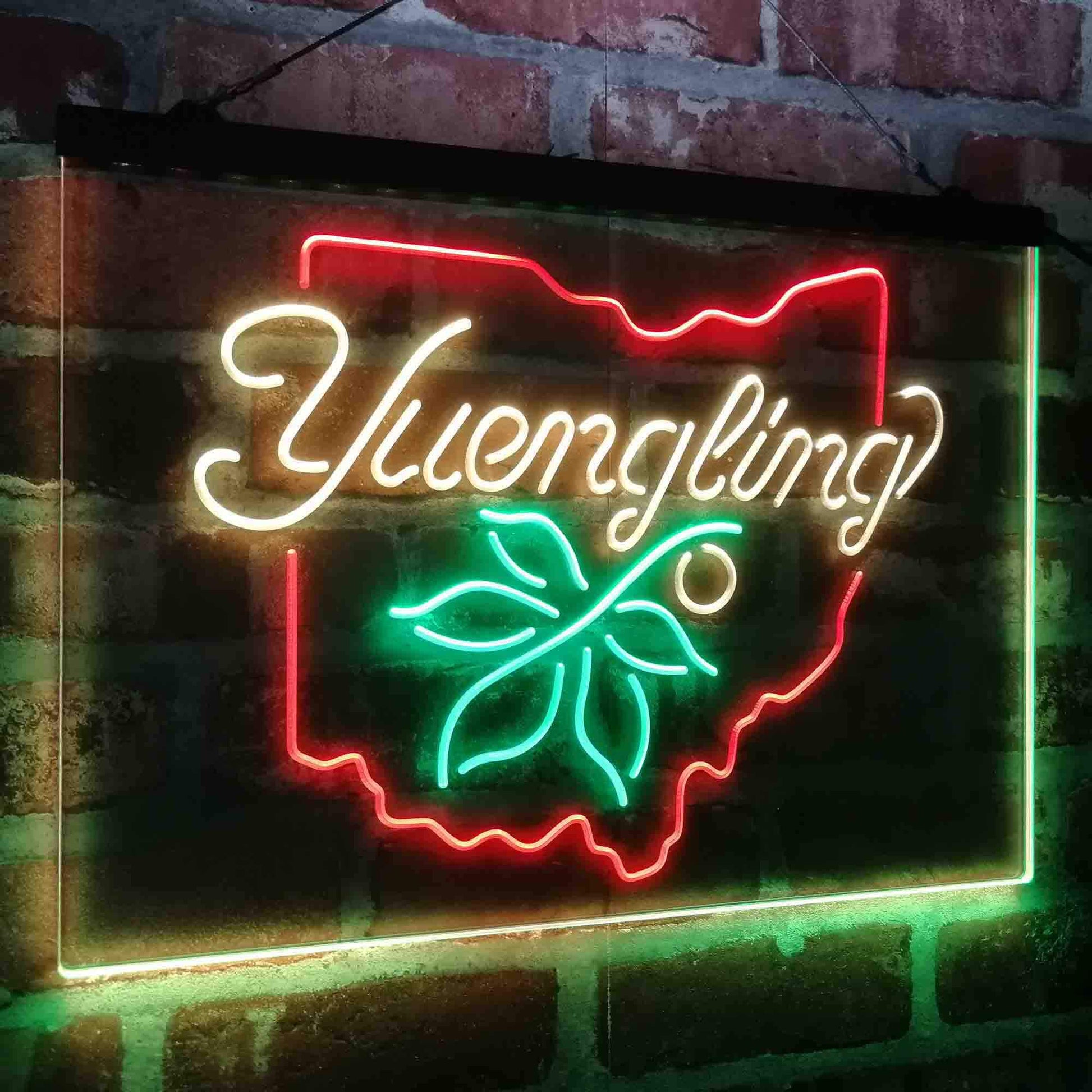 yuengling beer neon sign